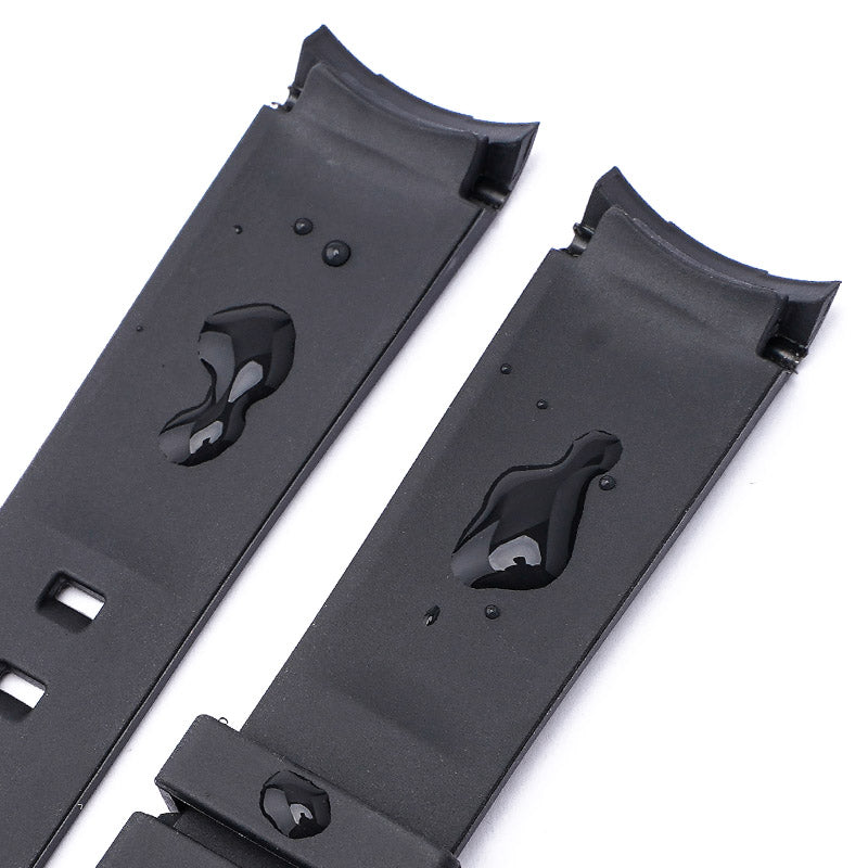weinrot Silikon Armband für MoonSwatch